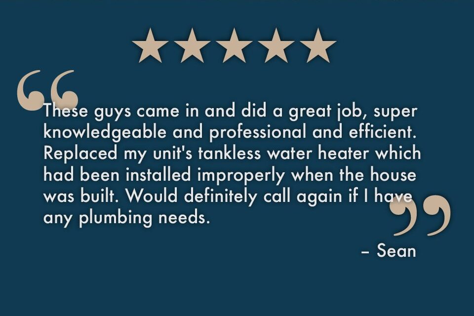 Five Star Review – Sean